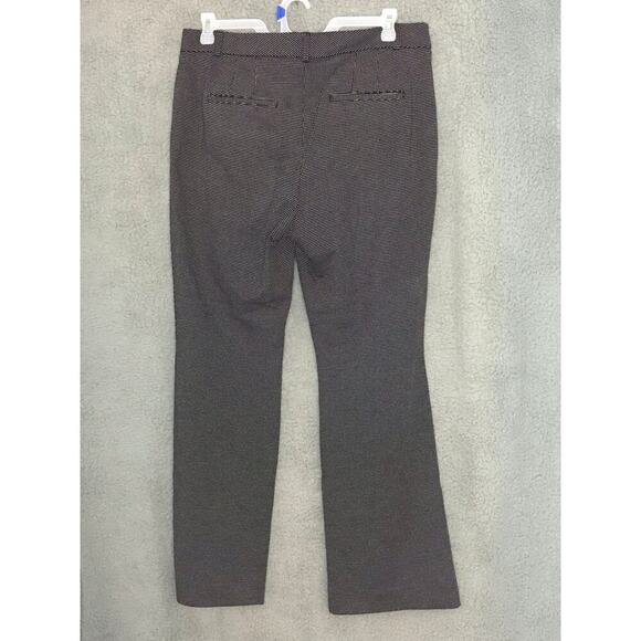 NWOT WHBM Ines Bootcut Trousers 14 Black White - Picture 2 of 9